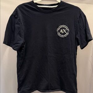 Armani Exchange Men's Black T-Shirt